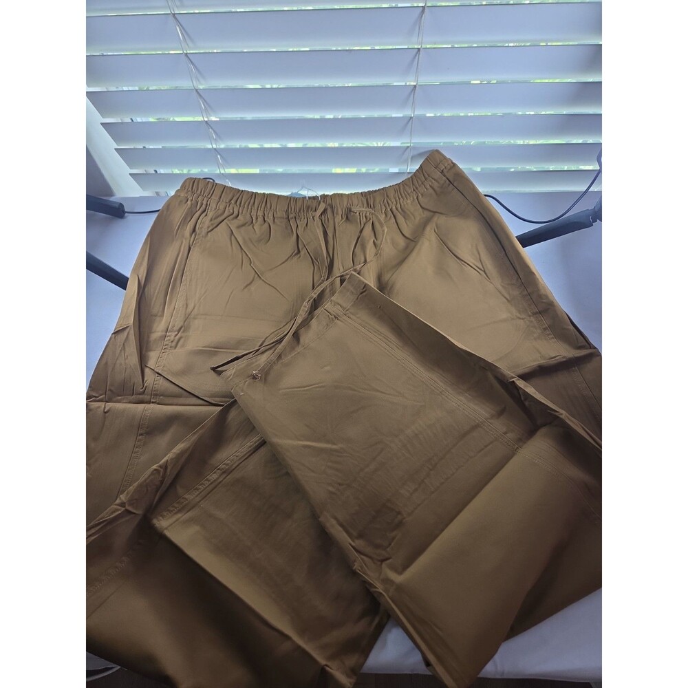 NWT High Waist Wide Leg Brown Trouser Pants Size Large Women’s NiMin Clothing